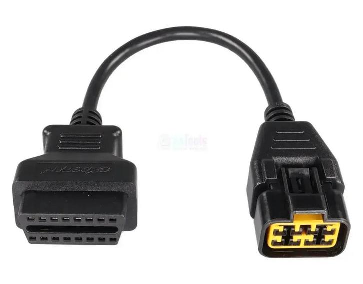 OBDSTAR (M011) | Kawasaki 8-pins OBD – 16-pins OBD2 Verloopk, Auto diversen, Autogereedschap, Nieuw, Verzenden