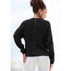 Lascana Trui met ronde hals met sierknopen achter,, Verzenden, Nieuw