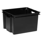 Curver Vulcano opbergbox 30 liter zwart, Huis en Inrichting, 30 tot 40 liter, Ophalen of Verzenden, Nieuw