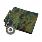 Benson Camouflage afdekzeil - verstevigde hoeken - UV-bes..., Auto diversen, Ophalen of Verzenden, Nieuw