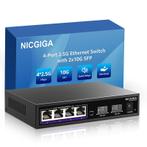 Nicgiga - 6 poort 4xRJ45 2xSFP - ethernet switch / netwerk, Nieuw, Verzenden