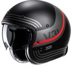 Hjc V31 Byron Zwart Rood MC1Sf Jethelm, Motoren, Nieuw met kaartje, XXL, Heren, Verzenden