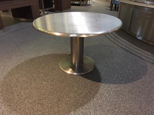 Occasion tafel met geïntegreerde teppanyaki plaat, Zakelijke goederen, Horeca | Keukenapparatuur, Gebruikt, Ophalen