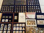 Frankrijk. Lot de 215 monnaies dont 14 Argent, billets,