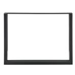 Stalen onderstel set van 2 U tafelpoot 90x72 cm zwart, Verzenden, Nieuw