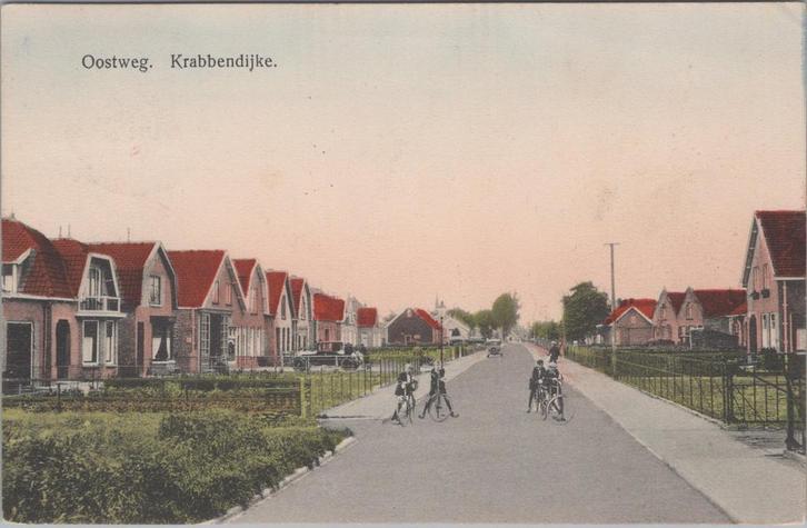 KRABBENDIJKE - Oostweg, Verzamelen, Ansichtkaarten | Nederland