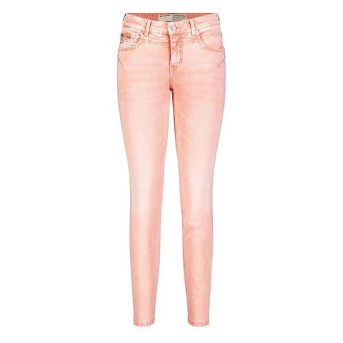 MAC • Straight Fit Slim Leg jeans in terra • S (36), Kleding | Dames, Broeken en Pantalons, Rood, Nieuw, Maat 36 (S), Verzenden