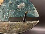 Studio Habrat - Maciej Habrat - sculptuur, Blue Ship - 33 cm, Antiek en Kunst