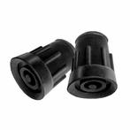 Kruk- en stokdoppen 19 mm zwart - per 2 stuks, Ophalen of Verzenden, Nieuw