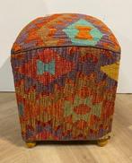 Kelim Poef(Ongebruikt/Nieuw) - Tapijt - 36 cm - 36 cm, Huis en Inrichting, Stoffering | Tapijten en Kleden, Nieuw