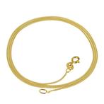 Halsketting - 18 karaat Geel goud, Sieraden, Tassen en Uiterlijk, Kettingen, Nieuw