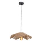 Landelijke hanglamp bruin, Annelot, Huis en Inrichting, Lampen | Hanglampen, Nieuw, Ophalen of Verzenden, Landelijk, Metaal