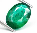 Zonder Minimumprijs Groen Smaragd - 3.96 ct - International, Nieuw