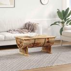 vidaXL Salontafel 88x50x40 cm massief mangohout, 50 tot 100 cm, Verzenden, Nieuw, 50 tot 100 cm