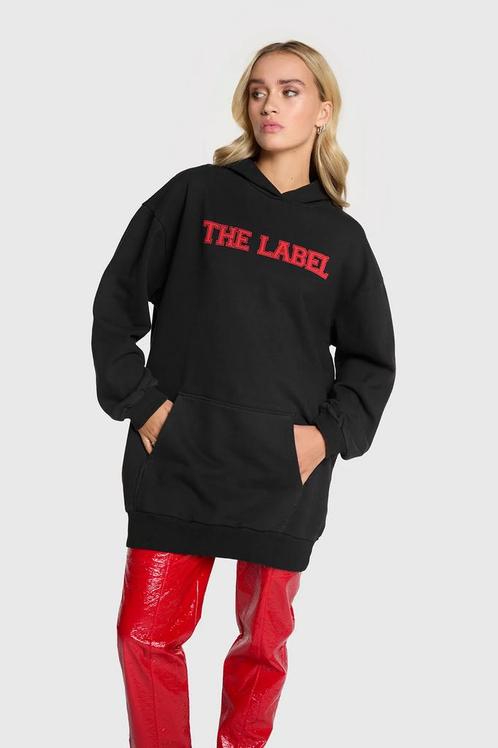 -50% Alix The Label  Alix The Label 2409375870 hooded sweat, Kleding | Dames, Jurken, Zwart, Nieuw, Verzenden