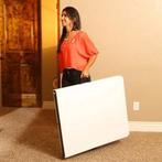 2dekans | Lifetime Tyrell Opvouwbare tafel - Wit -, Huis en Inrichting, Tafels | Eettafels, Ophalen of Verzenden, Zo goed als nieuw