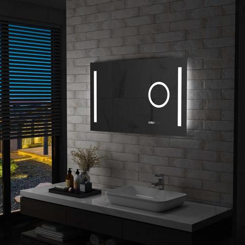 vidaXL Badkamerspiegel LED met aanraaksensor 100x60 cm, Huis en Inrichting, Woonaccessoires | Spiegels, Nieuw, Verzenden