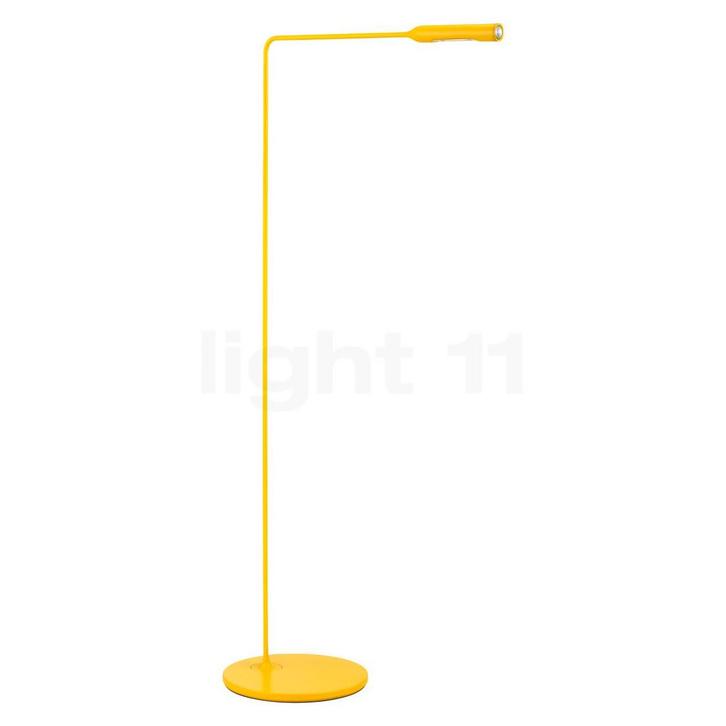 Lumina Flo Terra LED, geel - 110 cm - 3.000 k (Binnenlampen), Huis en Inrichting, Lampen | Vloerlampen, Nieuw, Verzenden