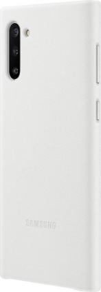 Samsung Galaxy Note 10 Leather Cover White, Ophalen of Verzenden, Nieuw