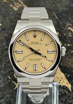 Rolex Oyster Perpetual 41 - Beige Dial - 134300 - New 2025, Sieraden, Tassen en Uiterlijk, Horloges | Heren, Staal, Polshorloge