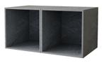 Benvenuto Design Infinity 2.0 Set van 2 Open Kubus Piombo, Huis en Inrichting, Ophalen of Verzenden, Nieuw
