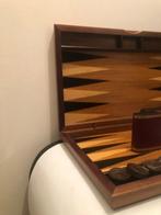 Backgamon - Speeltafel - Thuya - Decoratieve spelletjesdoos, Antiek en Kunst