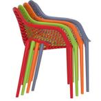 (MDK-105065) Siesta Air XL topdesign buitenstoel, oranje, Ophalen of Verzenden, Nieuw