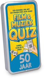 Film & Muziek Quiz - 50 jaar | Miko Products - Kaartspellen, Hobby en Vrije tijd, Gezelschapsspellen | Kaartspellen, Verzenden