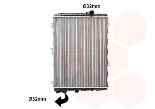 RADIATOR VOOR AUDI 80 B2 1978-1986 855121251, Auto-onderdelen, Airco en Verwarming, Nieuw, Ophalen of Verzenden