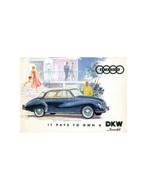 1959 DKW 3-6 BROCHURE ENGELS, Nieuw, Author
