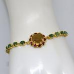 Zonder minimumprijs - Armband Zilver - 8.60ct. tw. Citrien -, Nieuw