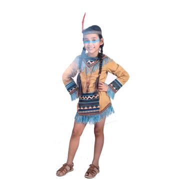 Verkleedkleding -carnaval - indiaan - indianenpak - wigwam