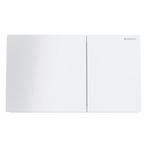 Drukplaat Geberit Sigma 70 Frontbediening 2-toets Glas Wit, Ophalen of Verzenden, Nieuw, Overige typen