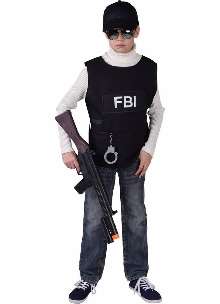 FBI vest kind, Kleding | Dames, Carnavalskleding en Feestkleding, Nieuw, Ophalen of Verzenden