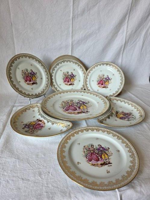 Bernardaud B&C° - véritable porcelaine fine de Limoges -, Antiek en Kunst, Antiek | Meubels | Tafels
