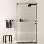 Inloopdouche BWS Black Line 150x200 cm 8mm NANO Glas Mat, Doe-het-zelf en Verbouw, Ophalen of Verzenden, Nieuw, Douche