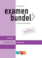 Examenbundel vmbo gtmavo Nederlands 20242025 9789006650716, Zo goed als nieuw