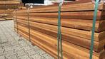 Ca. 109x  Guyana Teak planken geschaafd, 25x90mm, lengte, Nieuw