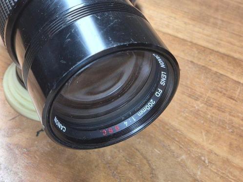 Canon FD 4/200mm S.S.C. Prime lens, Audio, Tv en Foto, Fotocamera's Analoog