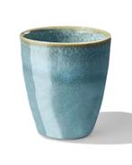 HEMA Mok 240ml Porto reactief glazuur blauw, Verzenden, Nieuw