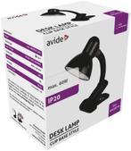 Avide LED Bureaulamp met Klem - Leeslamp - Max. 60W LED -, Huis en Inrichting, Lampen | Tafellampen, Verzenden, Nieuw