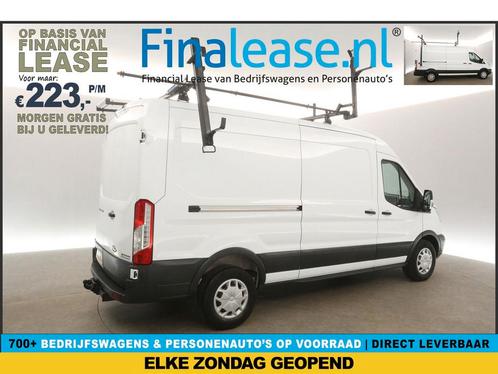 Ford Transit 350 2.0 TDCI L3H2 2800KG Trekgew. Trekh €223pm, Auto's, Bestelauto's, Lease, Handgeschakeld, Diesel, Ford, Wit, Verzenden