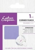 Crafters Companion - 3 in 1 - Rounded Corner Punch, Hobby en Vrije tijd, Verzenden, Nieuw