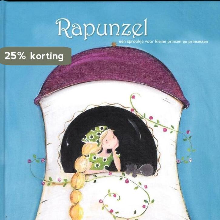 Rapunzel / Sprookjes voor kleine prinsen en prinsessen / 5, Boeken, Kinderboeken | Kleuters, Zo goed als nieuw, Verzenden