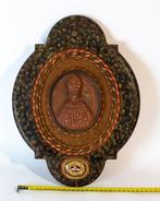 Reliekhouder - Hout, Textiel, Was - 1850-1900 - San Gennaro, Antiek en Kunst