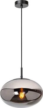 Lucide ELEGANCE Hanglamp Ø 30 cm - 1xE27 - Fumé, Huis en Inrichting, Lampen | Hanglampen, Ophalen of Verzenden, Zo goed als nieuw