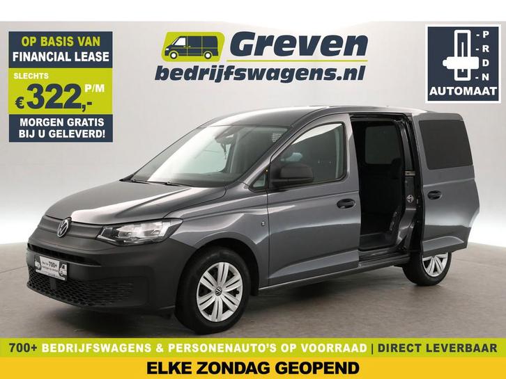 Volkswagen Caddy 2.0 TDI 122PK | Automaat | 2xSchuifdeur |, Auto's, Bestelauto's, Te koop, Automaat, Financial lease, Diesel, Zilver of Grijs