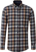 Casa Moda Overhemd Ruiten Grijs maat 4XL Heren, Kleding | Heren, Overhemden, Verzenden, Nieuw, Grijs, Casa Moda