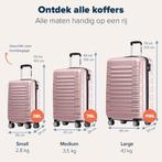 2dekans | TRVLMORE Koffer - Handbagage - Cijferslot -, Ophalen of Verzenden, Zo goed als nieuw