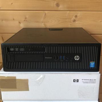 Windows 10 (Kantoor PC) HP EliteDesk 800G1 SFF (wifi) + beschikbaar voor biedingen